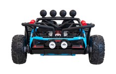 Auto Buggy Racing 5 na akumulator dla dzieci Niebieski + Silniki 2x200W + Pilot + Audio LED + Wolny Start