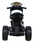 Motor BMW HP4 na akumulator dla dzieci Biały + 3 Koła + LED + MP3 USB + Ekoskóra