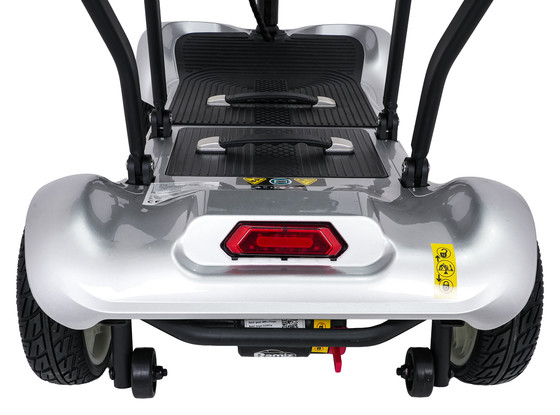 Skuter Elektryczny Czterokołowy dla Seniorów EasyGo Szary