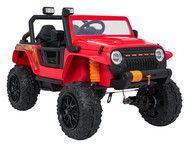 Pojazd Jeep Monster Czerwony