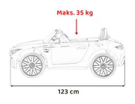 Pojazd Mercedes Benz AMG SL63 Czarny
