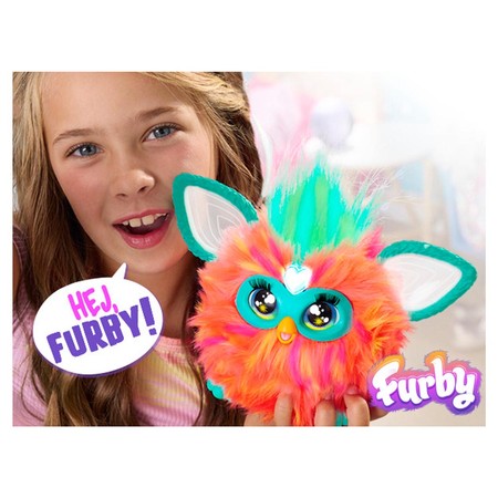 FURBY Kolor Koralowy, zabawka interaktywna