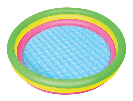Dmuchany Basen dla dzieci Brodzik Tęcza 152x30cm BESTWAY + Łatka naprawcza