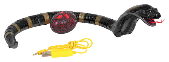 Wąż COBRA R/C Czarny