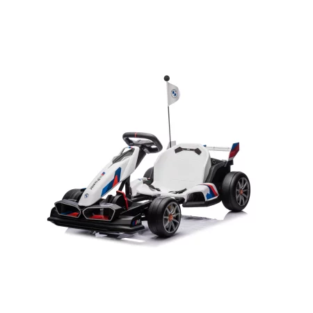 Pojazd Gokart BMW z Funkcją Driftu Biały
