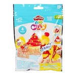 PLAY-DOH Air Clay Cupcake Donut Macaroon, zabawka kreatywna (ZIELONA)