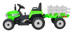 Pojazd Traktor z Przyczepą BLOW Zielony