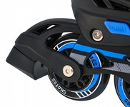 Zestaw 4w1 Rolki Wrotki Łyżwy dla dzieci Rozmiar 29-33 Niebieski