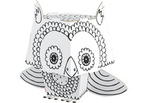 "Sowa" kolorowanka-składanka 3D dla dzieci