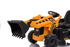 Pojazd Koparka JCB Żółty
