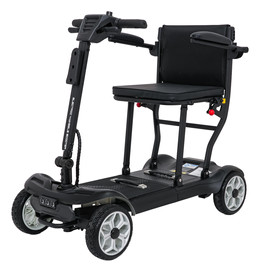 Skuter Elektryczny Czterokołowy dla Seniorów EasyGo Czarny