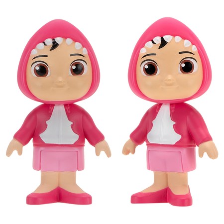 COCOMELON Rodzina i przyjaciele w bluzach z rekinkami 6 wzorów, figurka