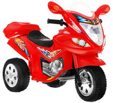 Motorek Trójkołowy BJX-088 elektryczny dla najmłodszych Czerwony + Dźwięki + Światła