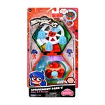 MIRACULOUS: BIEDRONKA I CZARNY KOT Chibi Park Rozrywkowy, figurka