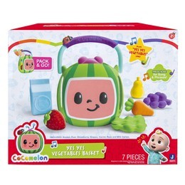 COCOMELON Roleplay "Yes Yes Vegtbles Basket", zabawka edukacyjna