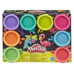 PLAY-DOH Tuba 8Pak ASST, zabawka kreatywna (NEON)