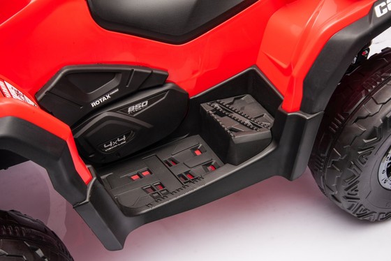 Quad Can Am Outlander ATV Czerwony