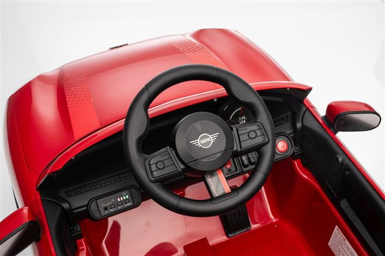 Pojazd Mini Cooper Czerwony