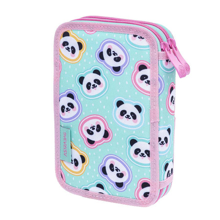 Piórnik podwójny ASTRABAG MINTY PANDAS