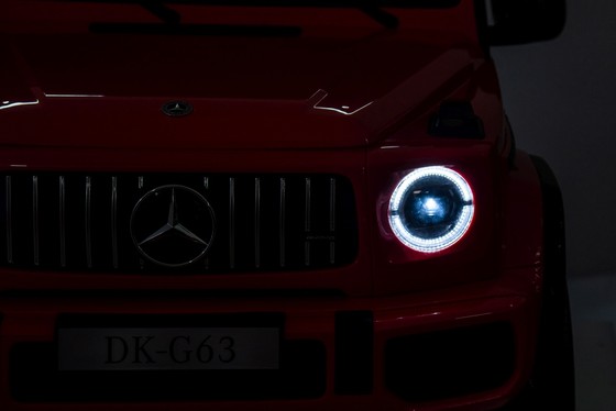 Pojazd Mercedes Benz G63 AMG XXL STRONG Czerwony