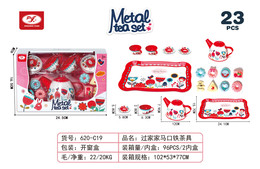 Metalowy Zestaw do Herbaty