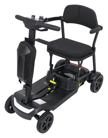 Skuter Elektryczny Czterokołowy dla Seniorów SeniorStar Czarny