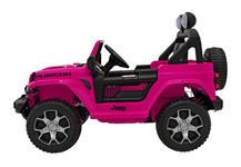 Pojazd Jeep Wrangler Rubicon Różowy