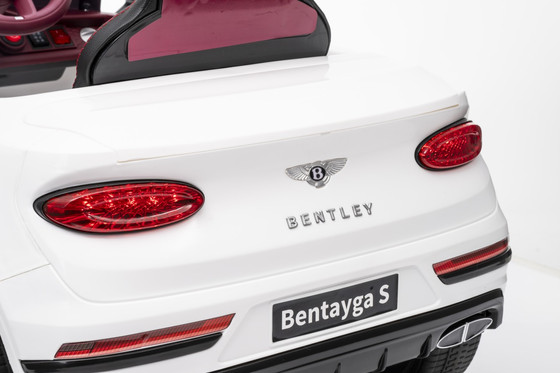 Pojazd Bentley Bentayga S Biały