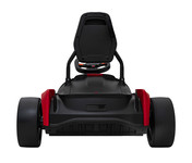 Gokart Fast 3 Drift na akumulator dla dzieci Czerwony + Funkcja driftu + Silniki 2x150W + Radio LED + Pasy