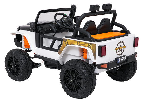 Pojazd Jeep Monster Biały