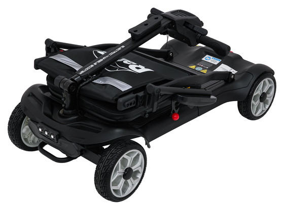 Skuter Elektryczny Czterokołowy dla Seniorów EasyGo Czarny