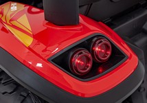 Traktor BLAST Z Przyczepką Czerwony