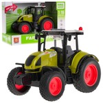 Interaktywny Traktor dla dzieci 3+ Model 1:16 + Dźwięki Światła + Gumowe opony + Napęd na tył