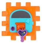 Multidomek sensoryczny dla dzieci 18m+ Mini gry 9 Puzzli + Sortery + Przeplatanka + Zegar