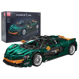 Zestaw Klocków Auto Sportowe Zielone 3268el.