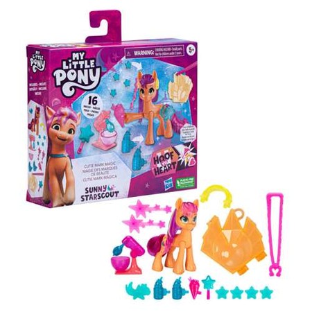 MY LITTLE PONY Kucyk podstawowy z akcesoriami, Sunny Starscout