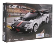 Zestaw 258 Klocków konstrukcyjnych Zdalnie sterowane Autko Z-WIND dla dzieci 6