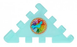 Multidomek sensoryczny dla dzieci 18m+ Mini gry 9 Puzzli + Sortery + Przeplatanka + Zegar