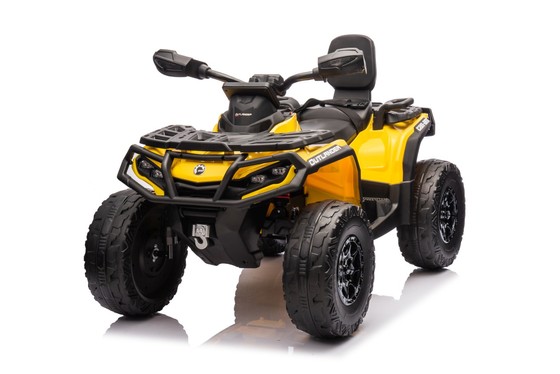 Quad Can Am Outlander ATV z Pilotem Żółty