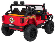 Pojazd Jeep Monster Czerwony