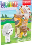 "Triceratops" kolorowanka-składanka 3D dinozaur