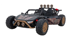 Auto Buggy Racing 5 na akumulator dla dzieci Czarny + Silniki 2x200W + Pilot + Audio LED + Wolny Start