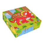 Klocki Drewniane Dla Najmłodszych Edycja Dinozaury