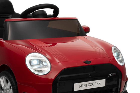 Pojazd Mini Cooper Czerwony