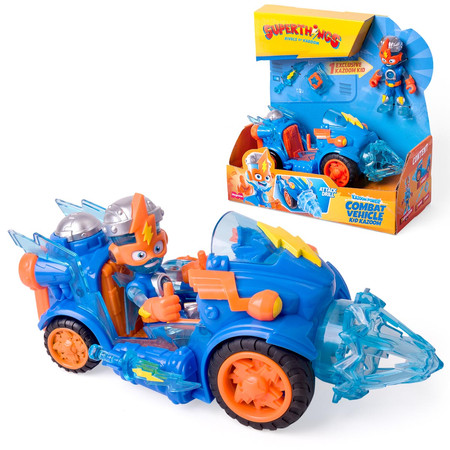 SUPERTHINGS Combat Vehicle Kid Kazoom, figurki