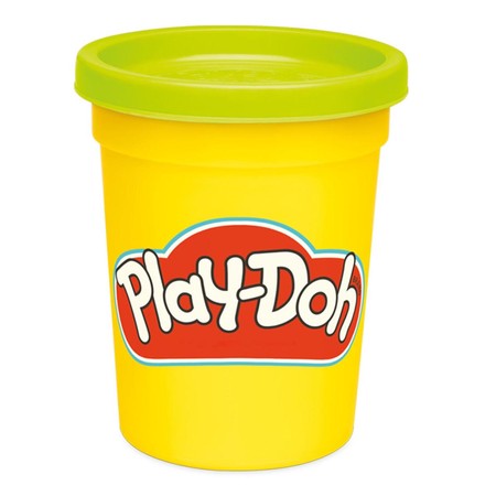 PLAY-DOH Pojedyńcza Tuba Na Tacce Żółty, zabawka kreatywna