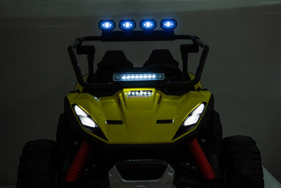 Pojazd Buggy TURBO 23 Żółty