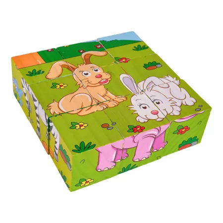 Klocki Drewniane Dla Najmłodszych Edycja Safari