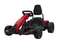 Gokart Fast 3 Drift na akumulator dla dzieci Czerwony + Funkcja driftu + Silniki 2x150W + Radio LED + Pasy
