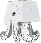 "Ośmiornica" kolorowanka-składanka 3D dla dzieci